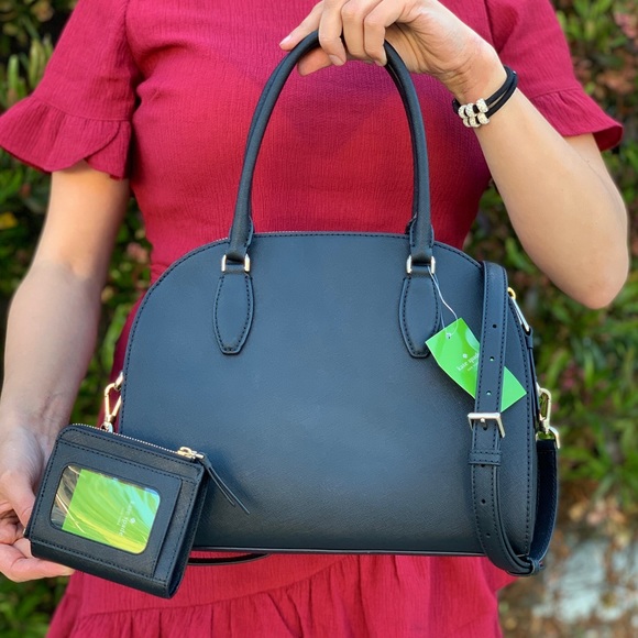 Kate Spade Large Dome Reiley Crossbody /Wallet Set - Picture 2 of 8